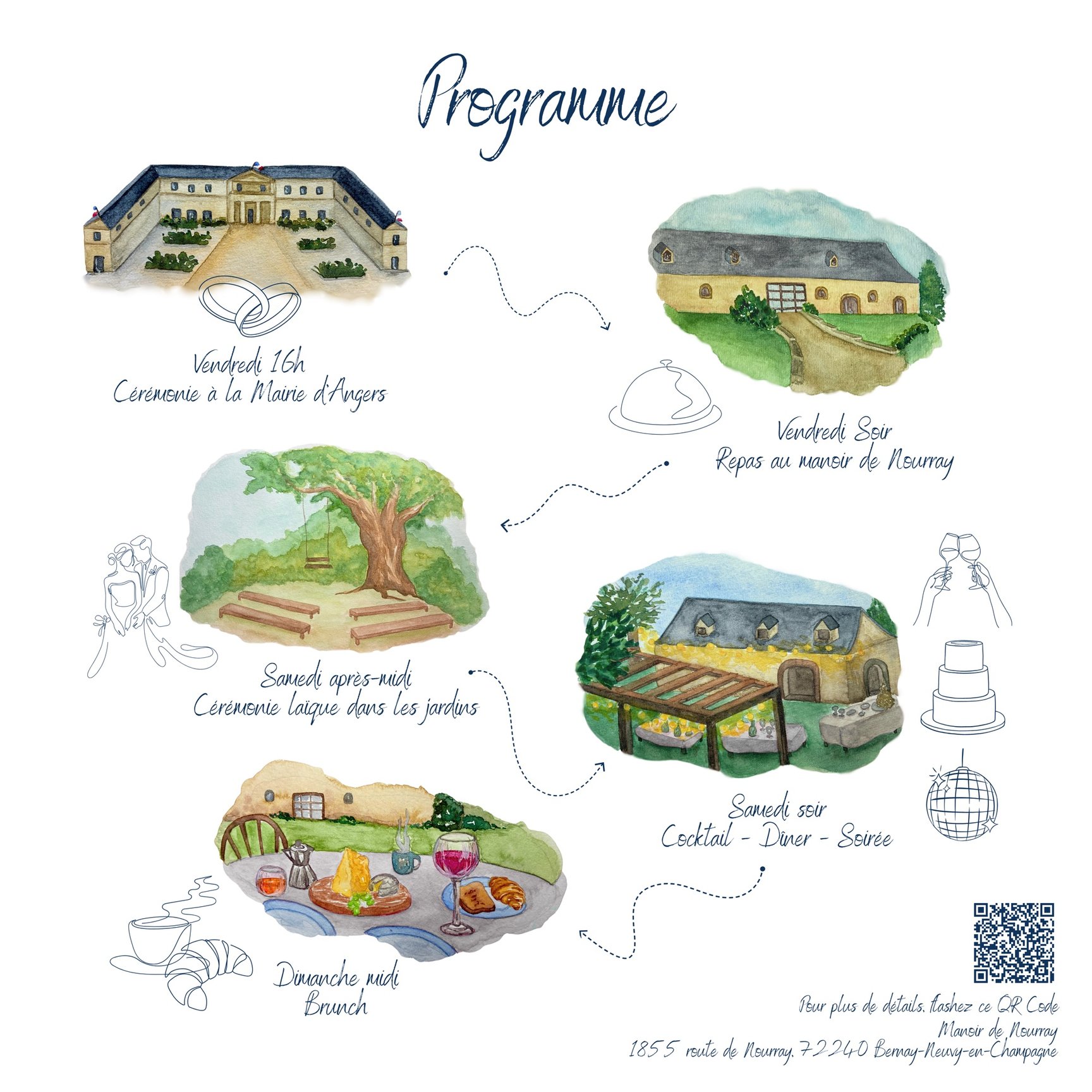 Programme illustré du week-end
